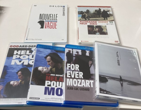 7/12(土) 中古DVD/BLU-RAY新入荷情報】ゴダール映画大量入荷！！ほぼ全