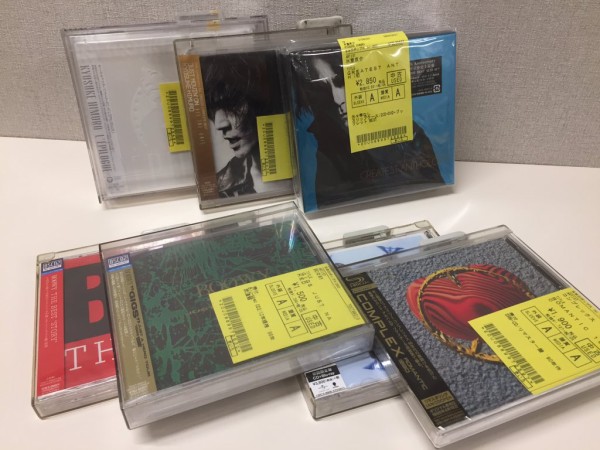 中古新入荷情報】布袋寅泰＆氷室京介！BOΦWY関連作の未開封品/美