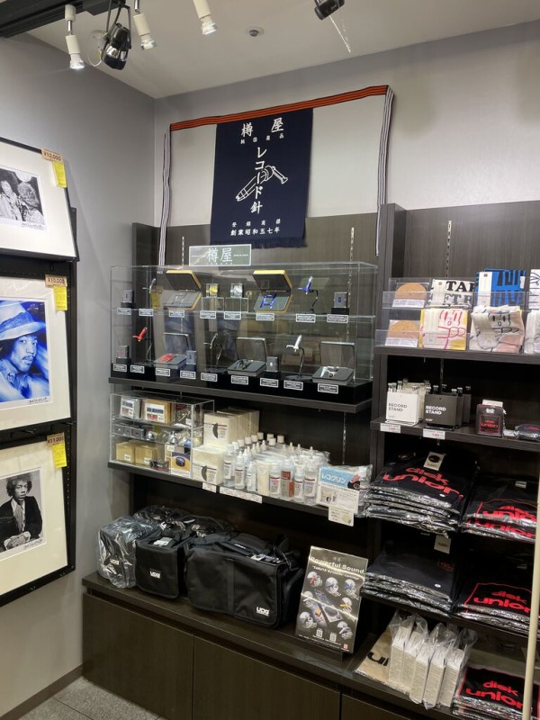 人気の「樽屋」からレコード針、カートリッジ、アダプターを渋谷