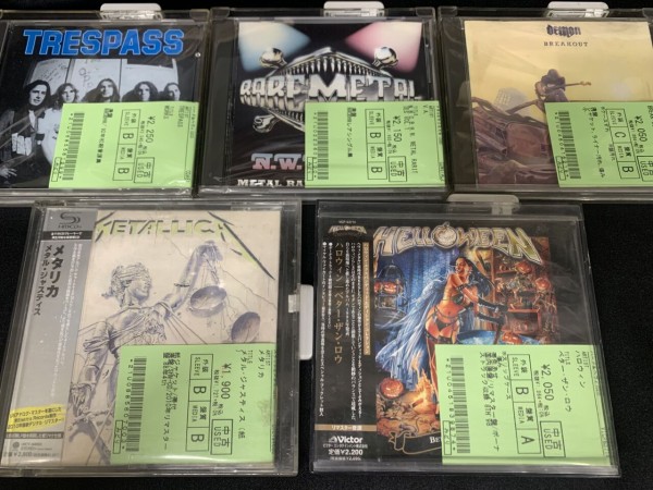 2/27(木)METAL中古CD新入荷情報】METAL新着コーナー補充完了！メロディ 