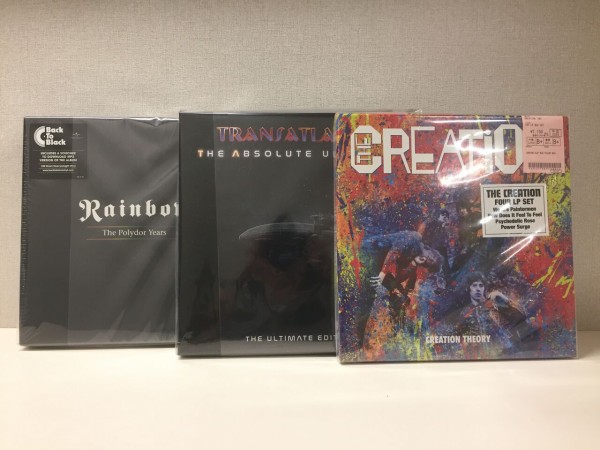 中古レコード新入荷情報】DAVID BOWIE、RAINBOWなどの人気LP BOXが入荷