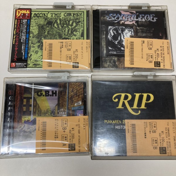 8/19(火) PUNK中古CD新入荷情報】70's PUNK~HARDCOREまでPUNK
