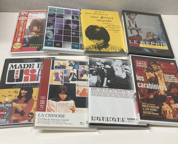 7/12(土) 中古DVD/BLU-RAY新入荷情報】ゴダール映画大量入荷！！ほぼ全
