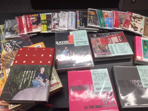 3/25(土)日本のロック・ポップス新着】忌野清志郎、RC関連CD