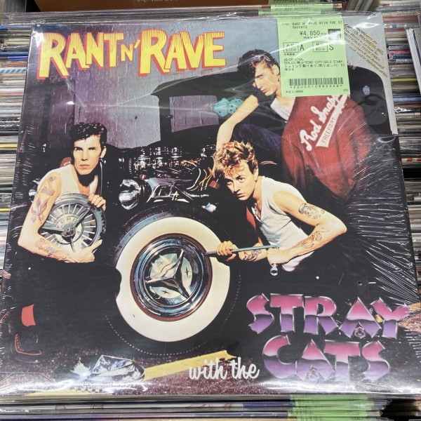 7/13(日) PUNK中古レコード新入荷情報】STRAY CATS稀少＆人気