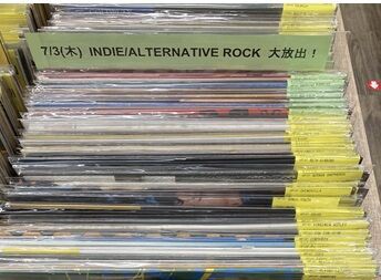 7/3(木) INDIE/ALTERNATIVE ROCK 中古レコード大放出