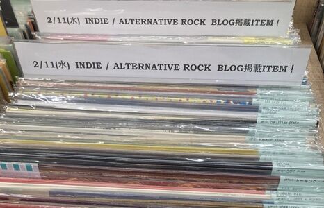 2/11(水) INDIE / ALTERNATIVE ROCK 中古レコード入荷情報