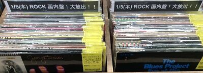 1/5(木) ROCK 国内盤！中古レコード大放出！ : ディスクユニオン