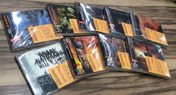 最新 2/9(木) デス・ブラックメタル国内廃盤など！中古CD複数入荷 洋楽