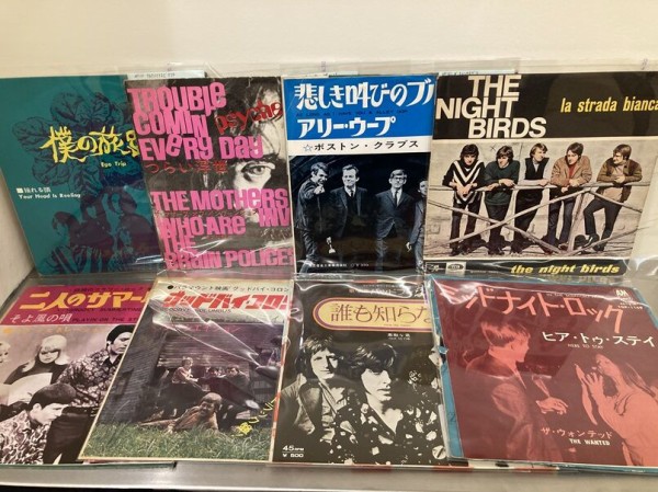 9月23日(火・祝)サイケ・ガレージ色強め！60's〜70'sロックのレコード