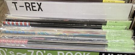 12/7(日) T・レックス 中古レコードまとまって入荷！ : ディスク