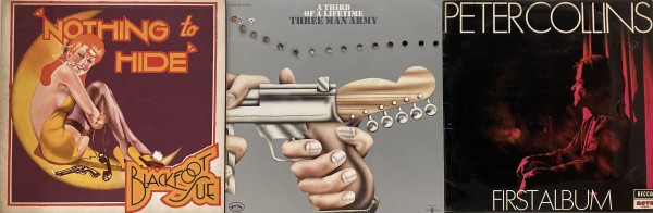 3/4(水)GONGファーストのオリジナルほかロックのアナログがまとまって