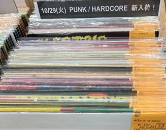中古レコード 10/29(火) PUNK / HARDCORE 中古レコード入荷情報！ : ディスク