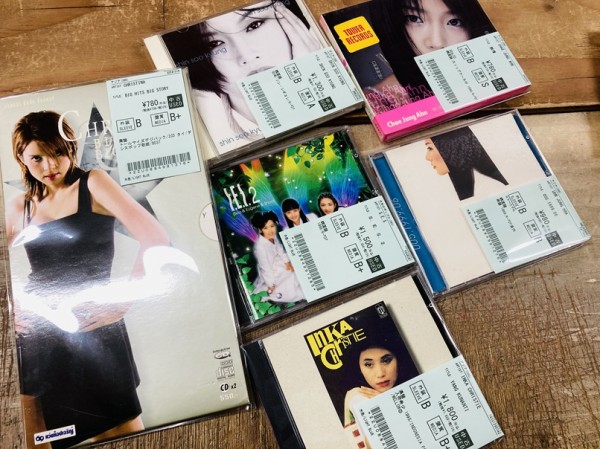 台湾ポップ 音楽アルバムCD まとめ売り ケース無し アジア 中華 K-POP ASIA】-中古CD- 香港、タイ、韓国ポップス中心にアジアの中古CDが140点