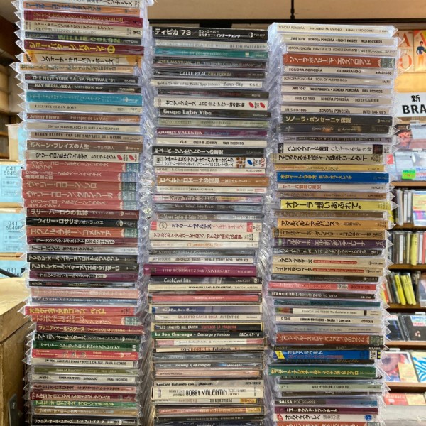 8月7日 (月) 【SALSA】-中古CD- 新着サルサ中古CDが158枚入荷しました 