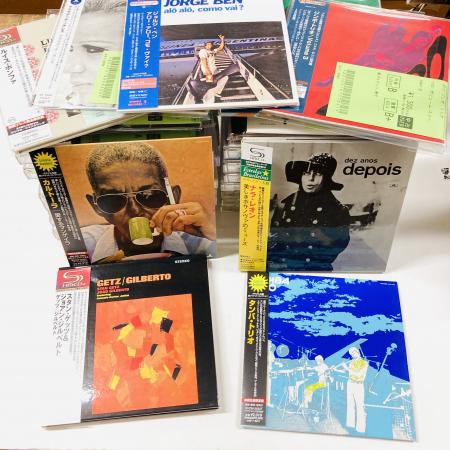 BRAZIL】-中古CD新入荷‐現在入手困難な中古紙ジャケット盤がまとめて