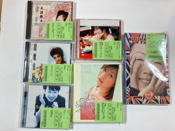 ASIA】-中古CD- 90～00年代のアジアンポップス中古CDを6点出品しました