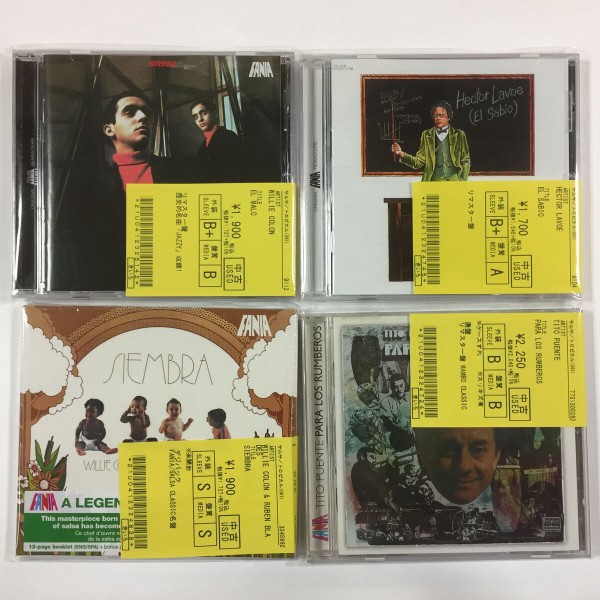 LATIN/SALSA】-中古CD- キューバ、サルサなどの中古CDを200点近く出品