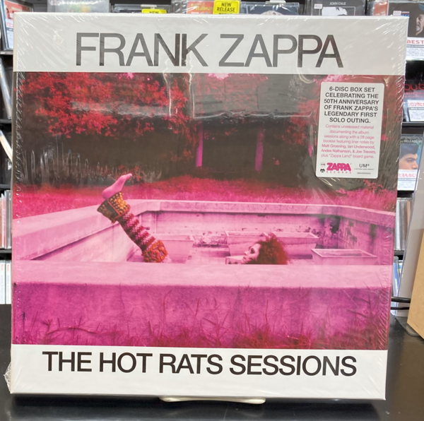 FRANK ZAPPA/the hot rats sessions 3点盛り Frank Zappa – The Hot Rats Sessions – Box Set (Deluxe