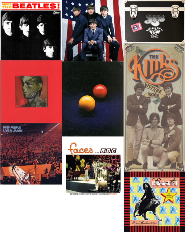 BEATLES｢U.S. BOX｣、｢JAPAN BOX｣、ROLLING STONES、PAUL McCARTNEY、WINGS、DEEP  PURPLE、FACES、KINKS、YES、T.REXの限定BOXタイトル他、総数400点超の大量入荷!! 9/29(日)新着中古入荷情報 :  ディスクユニオン新宿ロックCDストア