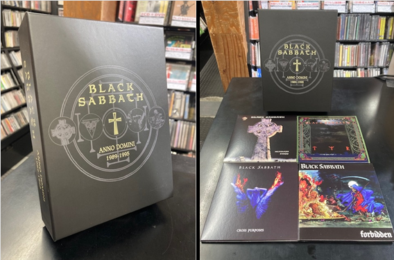 1/12(月・祝)ブラック・サバスのデラックス・エディションBOX3タイトル