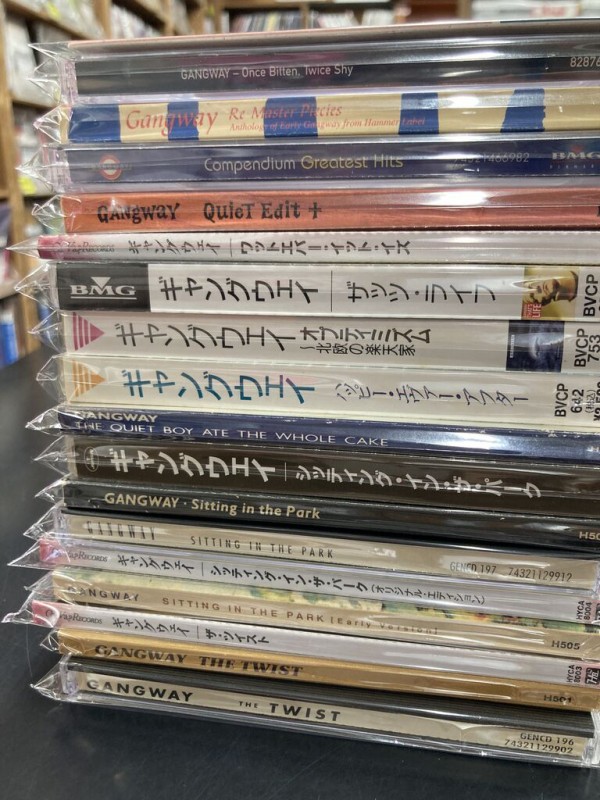 8/18(月)新着中古CD情報 BLUEBOY、DOLLY MIXTURE、GANGWAYなど