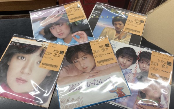2025年3/23(日) 新着中古品入荷情報～シングル盤☆100枚オーバー☆入荷