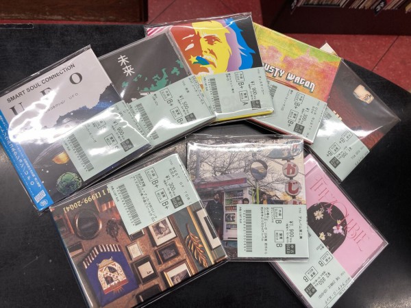 2025年9/21(日) ～新着中古品入荷情報～CD中心にDVD合わせて