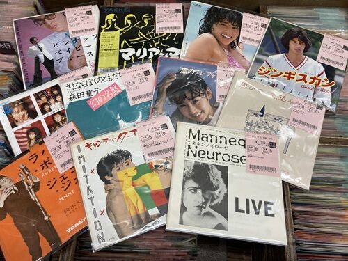 2026年3月17日(火) 新着中古品入荷情報 7インチ 130点以上入荷いたし