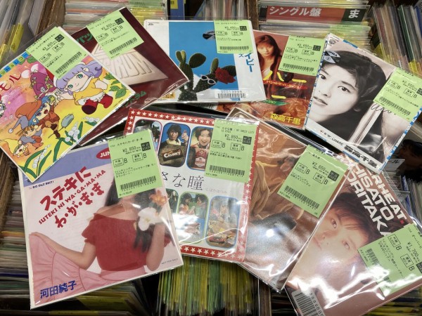 2025年7/21(月) ～新着中古品入荷情報～シングル盤200点オーバー補充し
