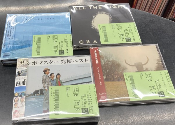 2025年7/26(土)～新着中古品入荷情報～CD140点☆オーバー☆補充して