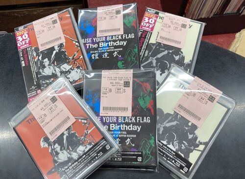 2026年3月22日(日) 新着中古品入荷情報 The Birthday多数、遠藤