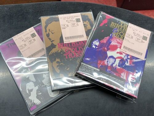 2026年3月22日(日) 新着中古品入荷情報 The Birthday多数、遠藤
