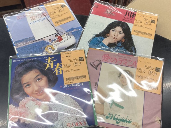 2025年3/23(日) 新着中古品入荷情報～シングル盤☆100枚オーバー☆入荷