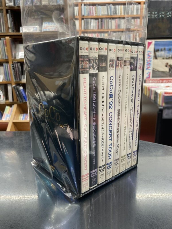 2025年10月29日(水) 新着中古品入荷情報 CoCoのライブDVD-BOX,ポイズン