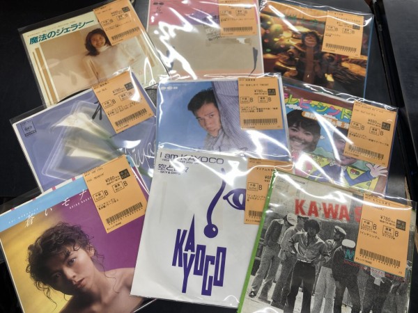 2026年1月24日(土) 新着中古品入荷情報 7インチ400点以上入荷いたし