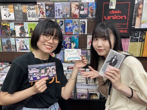 【希少！CD付】地下音楽への招待 2024年7/8(月) XOXO EXTREMEの2人にご来店いただきました