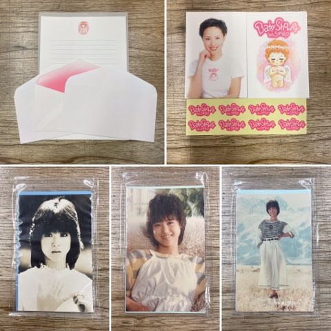 松田聖子】うちわ・缶バッジ・トートバックなどツアーグッズが