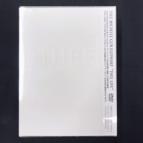 【未開封】ミッシェル・ガン・エレファントTHEE LIVE THEE LIVE 【完全初回生産限定】 : THEE MICHELLE GUN ELEPHANT