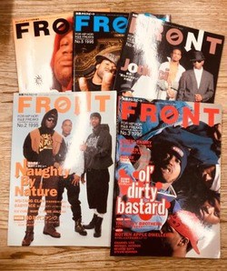 フロントやブラストなどSOUL/HIPHOP系の雑誌がまとめて入荷しました