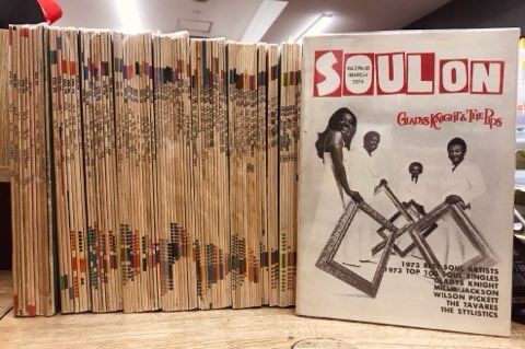1974年　雑誌　ソウルオン　シュープリームス　サイン入り　当時物 雑誌『SOUL ON(ソウル・オン)』1974年～2004年 通年セット入荷しました