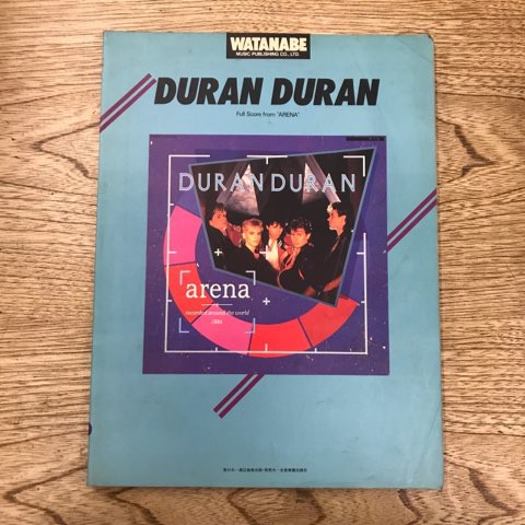 DURAN DURAN,DARYL HALL&JOHN OATES,角松敏生】稀少バンドスコア3点入荷!! :  ディスクユニオンシネマ館・ブックユニオン新宿