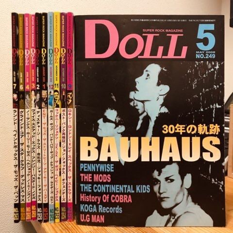 PUNK雑誌/書籍まとめて入荷！DOLL,GREASE UP,BOLLOCKS,MOBSPROOF等