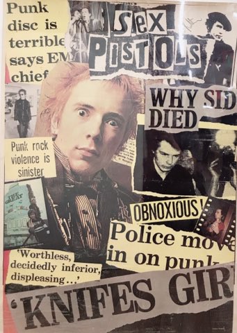 7/21まで早い物勝ち！Sex Pistols ポスター セックス・ピストルズ Sex Pistols 勝手にしやがれ!! ポスター