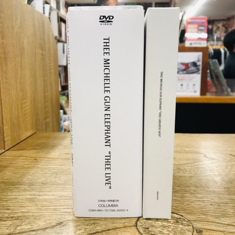 THEE MICHELLE GUN ELEPHANT「THEE GREATEST HITS」「THEE LIVE」2点