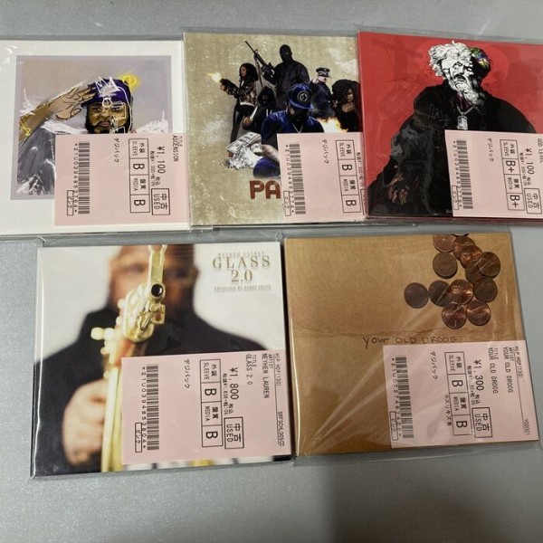 オンライン出品開始しました⇒◎1/7(火) HIPHOP USED CD 新着