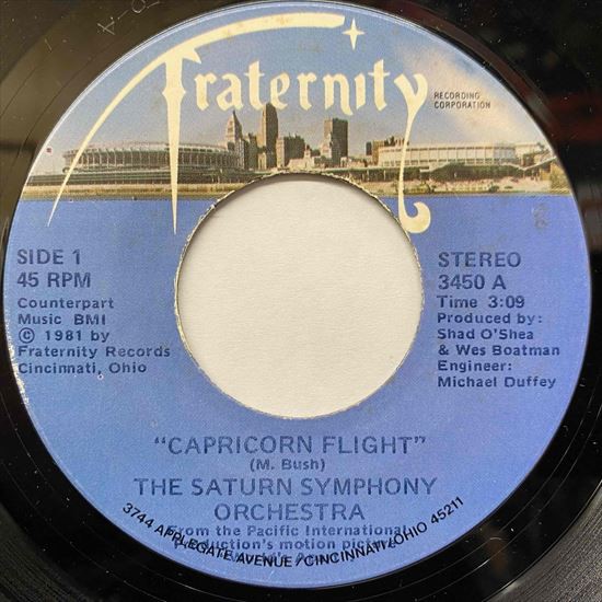 The Saturn Symphony Orchestra シングル レコード The Saturn Symphony Orchestra シングル レコード
