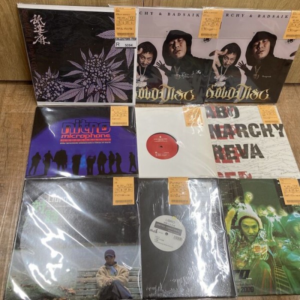 ◎12/10日(日) JAPANESE HIPHOP USED VINYL 入荷情報 : ディスク