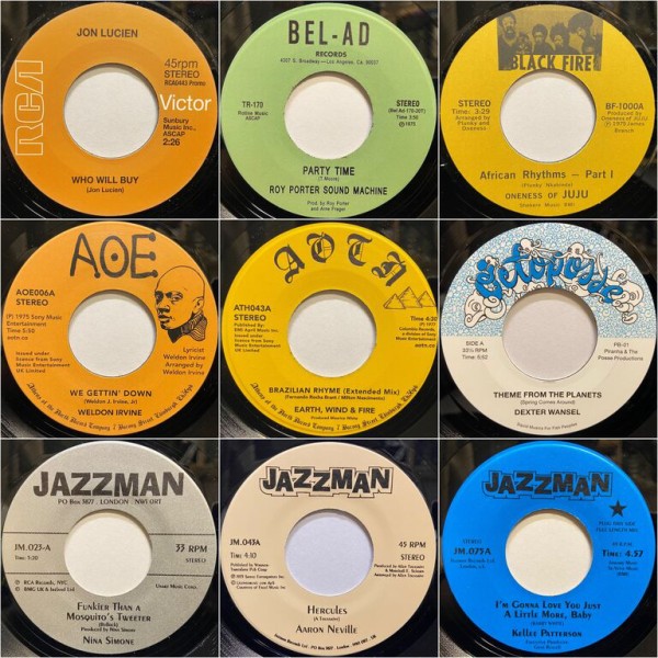 激レア 黄盤】MANZEL / Space Funk 7inch MANZEL / Midnight Theme