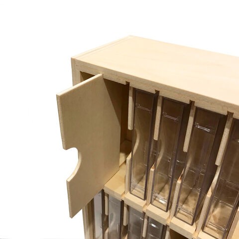 カセットラック CASSETTE TAPE SHELVES 30P / カセットテープ収納 30本